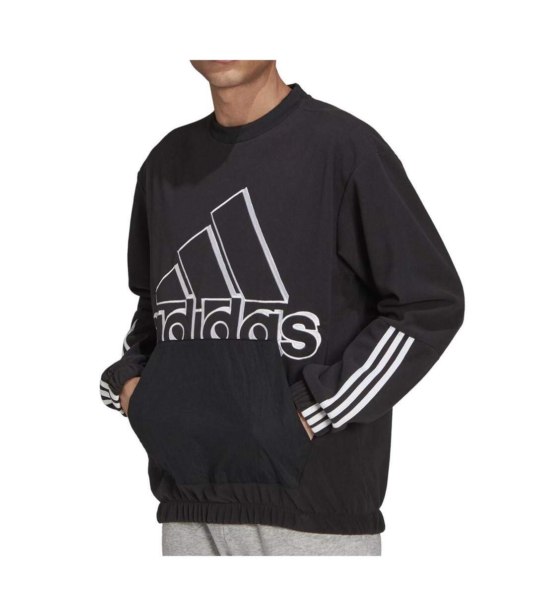 Sweat Noir Homme Adidas GV5296 - L-1