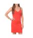 Robe orange femme jacqueline de yong ava-1