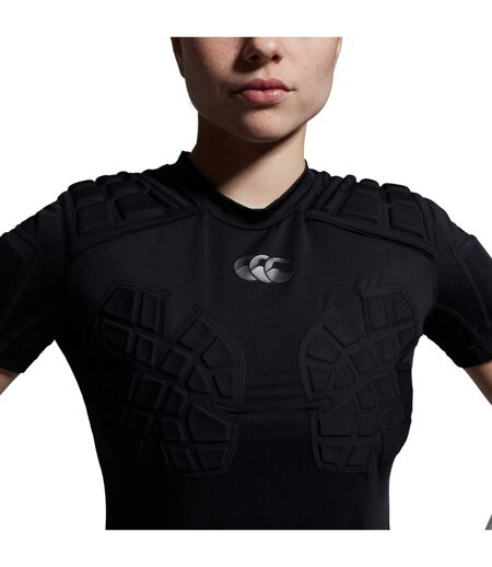 Womens/ladies Pro Protection Vest Black Canterbury
