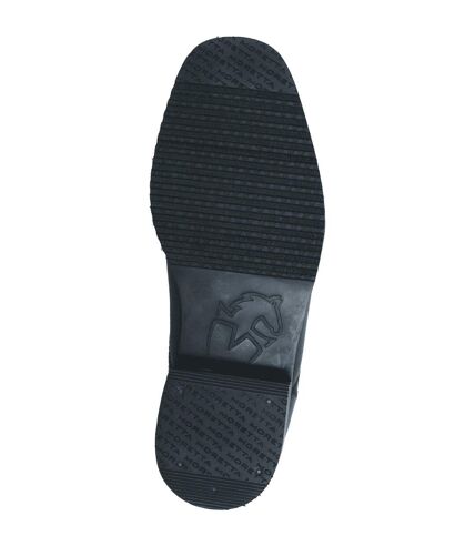 Moretta Womens/Ladies Viviana Zip Leather Paddock Boots (Black)