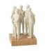 Statuette Groupe de Personnes Debout 27cm Naturel-1