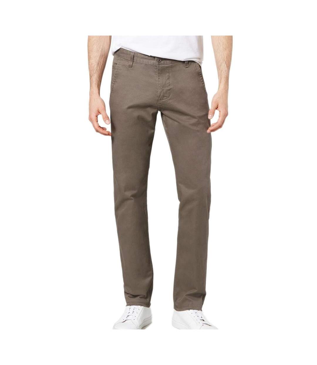 Pantalon Chino Marron Foncé Homme Dockers Alpha - W30-L32-1