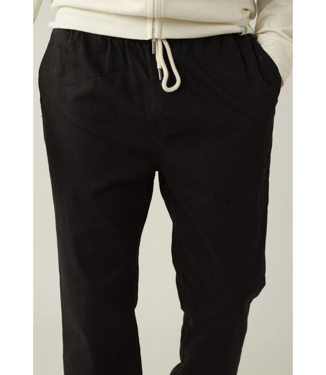 Pantalon en lin pour homme MEZEL-3