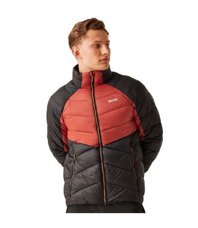Mens Dalent Padded Jacket Red Ochre Black Regatta