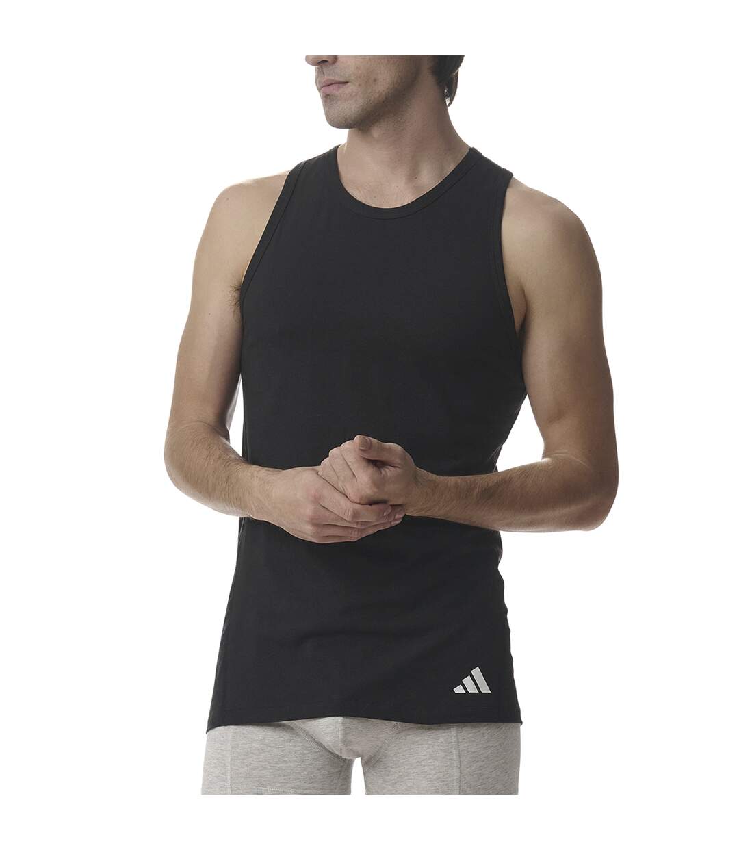 Lot de 2 débardeurs ergonomiques homme Active Flex Cotton Adidas Sport-2