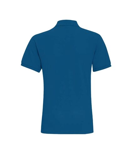 Asquith & Fox Mens Plain Short Sleeve Polo Shirt (Peacock)
