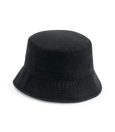 Beechfield Unisex Adult Recycled Polyester Bucket Hat (Black) - UTBC5081