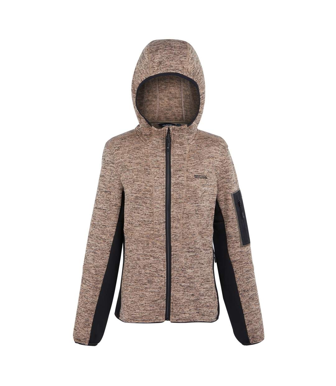 Veste polaire kemilia femme taupe / noir Regatta-1