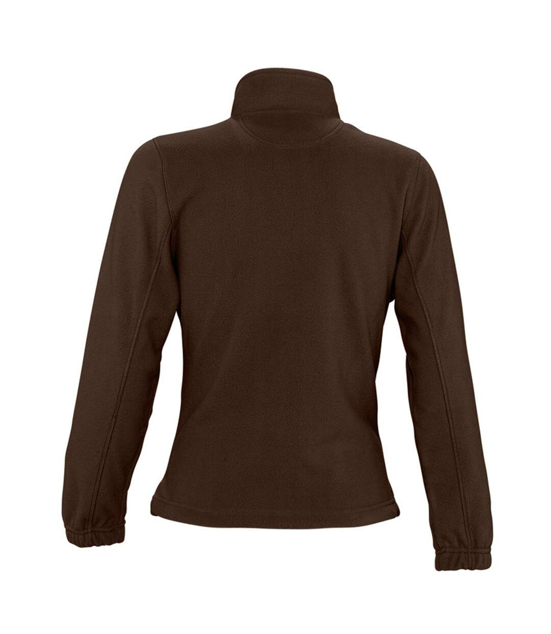 Veste polaire north femme marron foncé SOLS