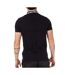 Polo noir homme kaporal rufo-2
