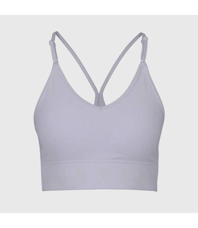 Brassière de sport invigorate femme blanc Aubrion Aubrion