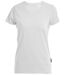 T-shirt manches courtes col V - Femme - HRM202 - blanc-2