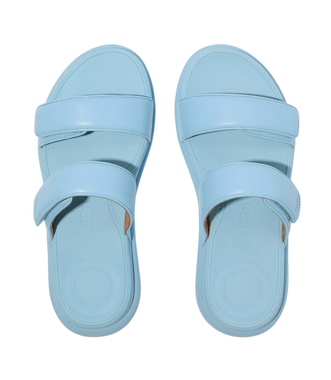 Claquettes F-mode Femme Bleu Mer FitFlop-3