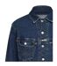 Mens Embroidered Logo Comfort Denim Jacket Blue Replay-3