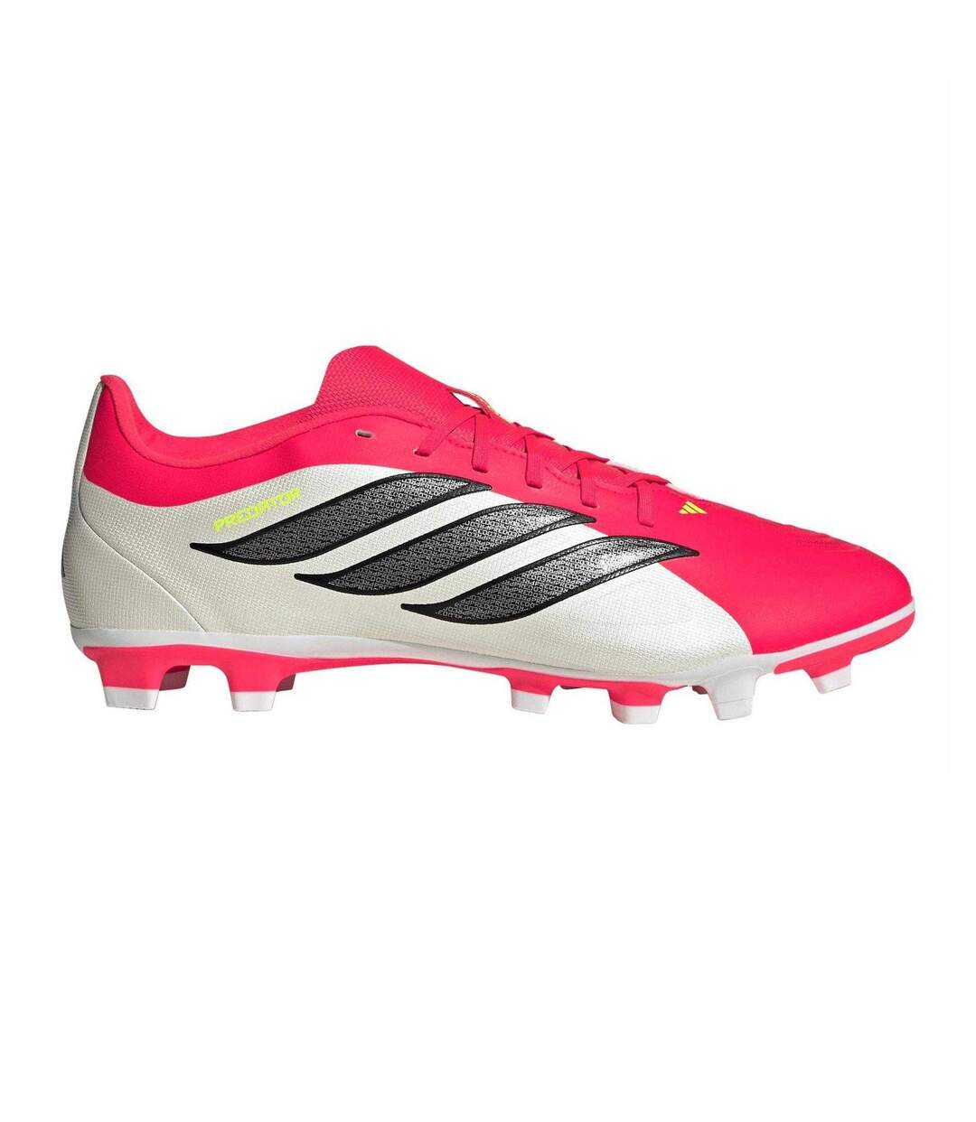 Chaussures De Foot Pour Terrain Ferme Sport Predator Club Homme Rouge Blanc Adidas-1