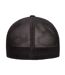 Casquette Trucker Motif/style Maille Noir Flexfit-2