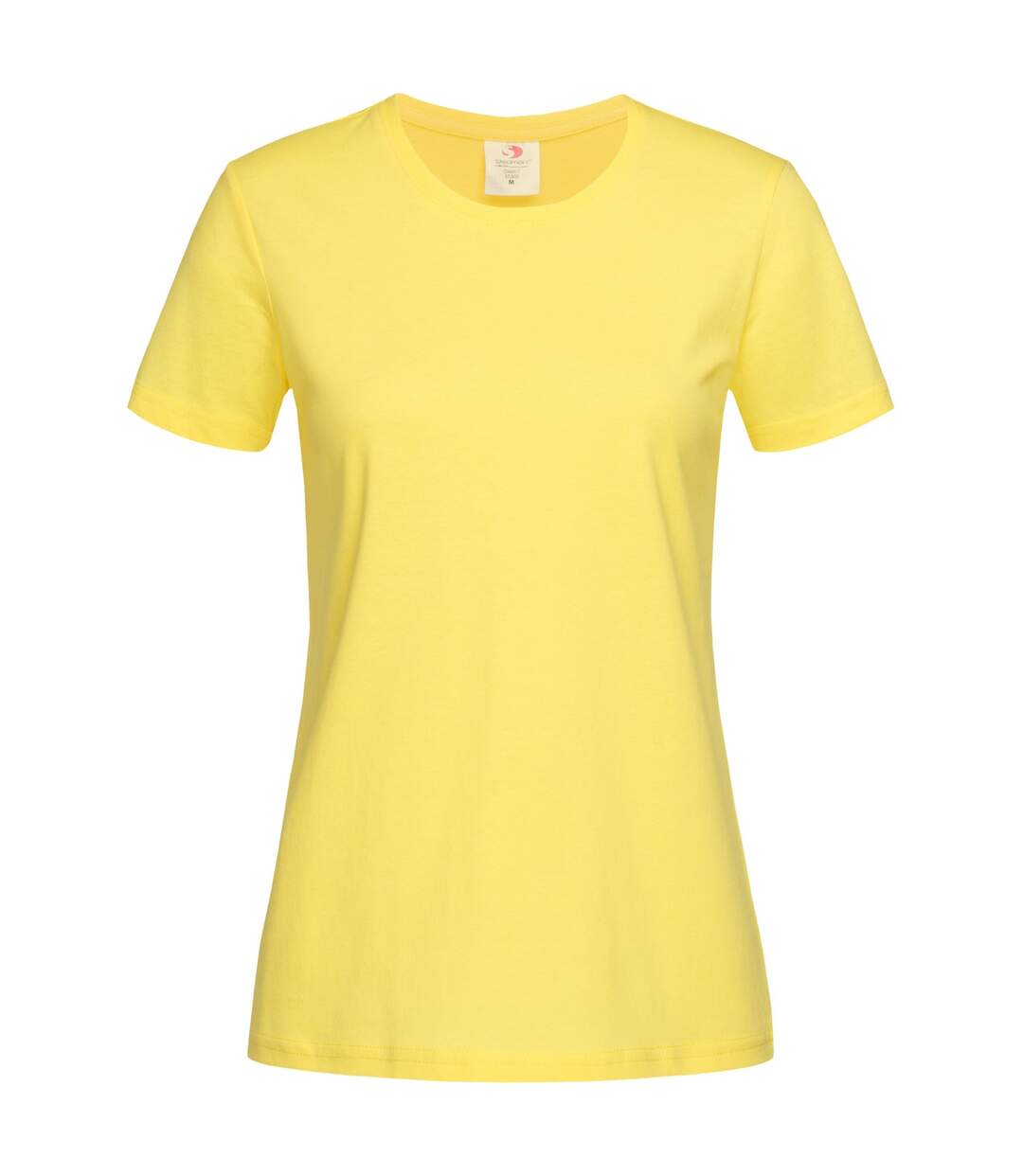 T-shirt femmes jaune Stedman