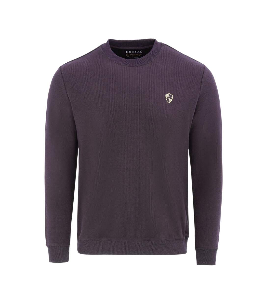 Sweat Motif/style Logo Homme Violet Howick-1