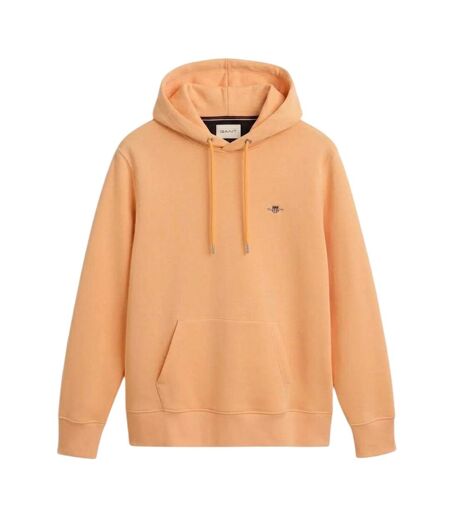 Sweat À Capuche Avec Cordons Shield Homme Orange Gant