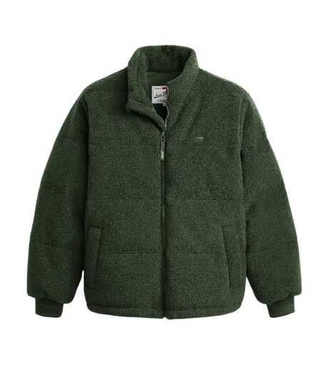 Mens Rocky Quilted Puffer Jacket Green Levis