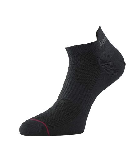 1000 Mile Womens/Ladies Ultimate Liner Socks (Black) - UTRD1069