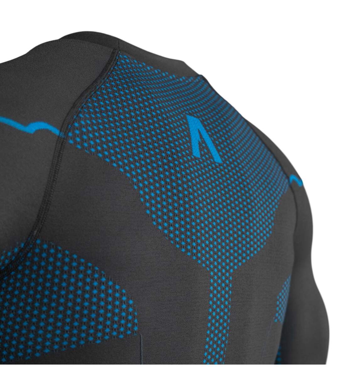 Haut Thermique Homme Gris Argenté Alpinus-2