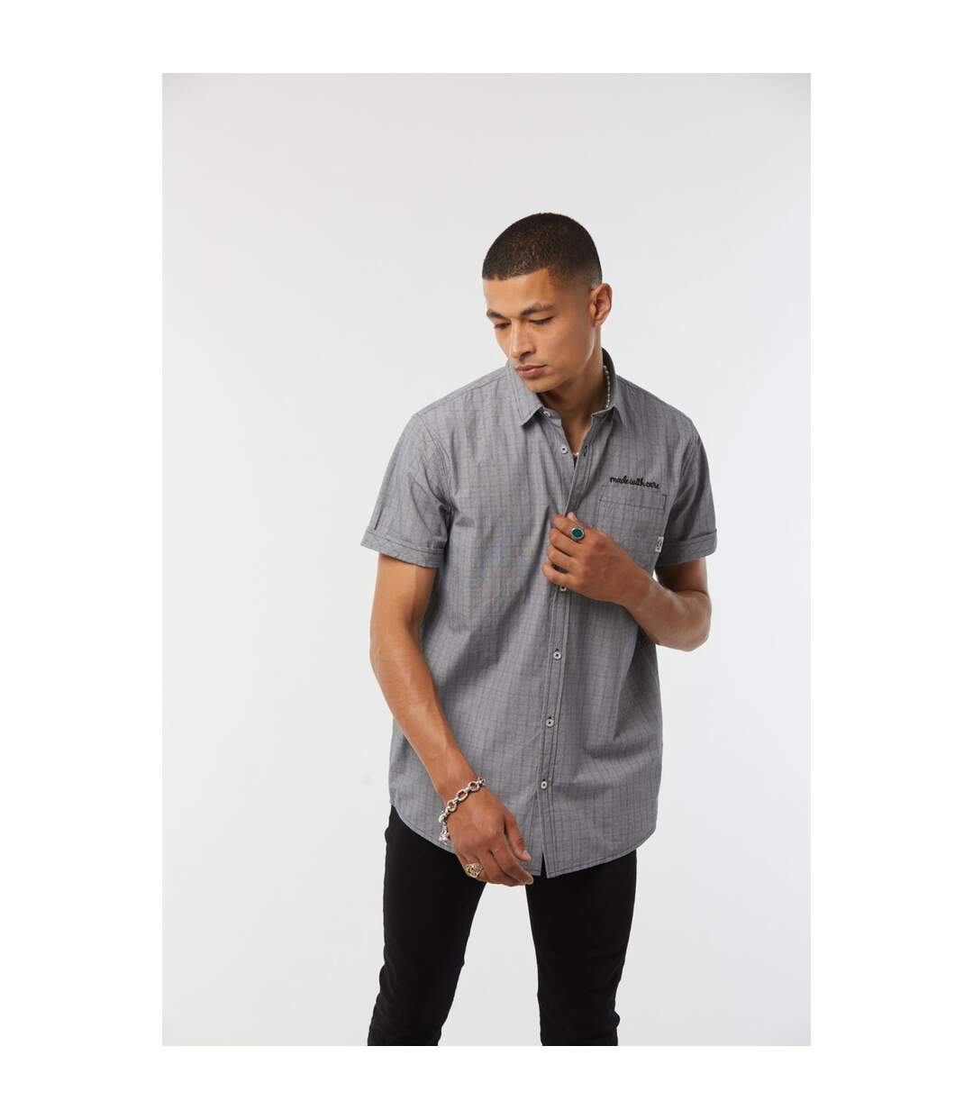 Chemise manches courtes coton regular DEAR