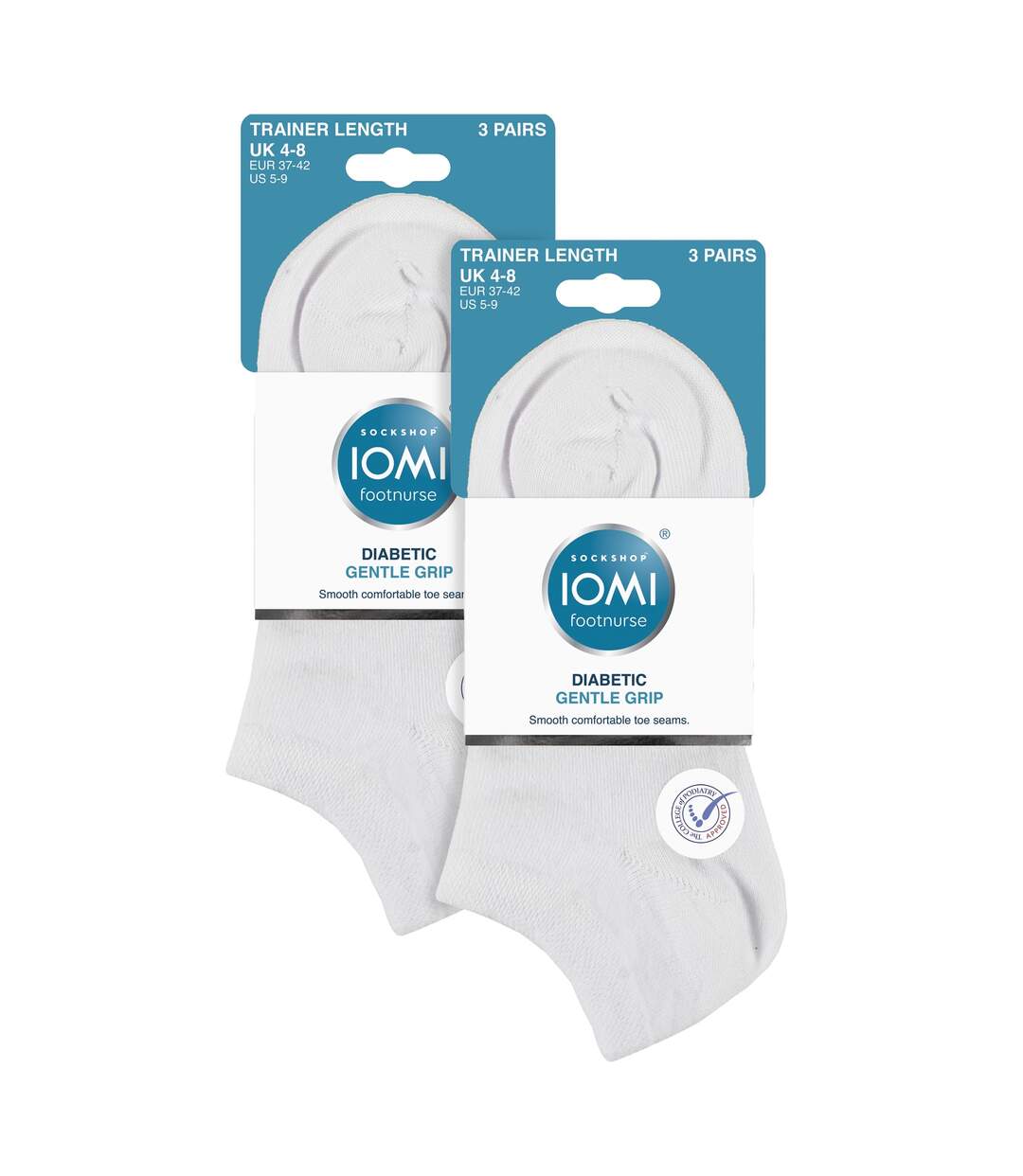 Lot de 6 socquettes d'entraînement pour femme-2