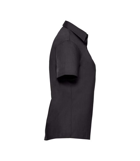 Chemisier Classic Femme Noir Russell Collection