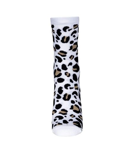 Chaussettes cinco femme beige / noir / blanc Trespass