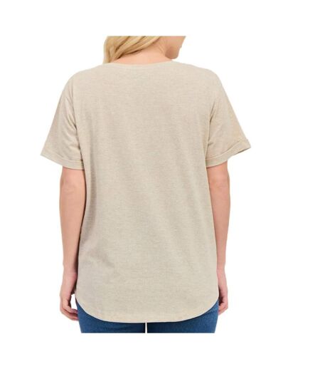 T-Shirt beige femme disney minnie & mickey sketch