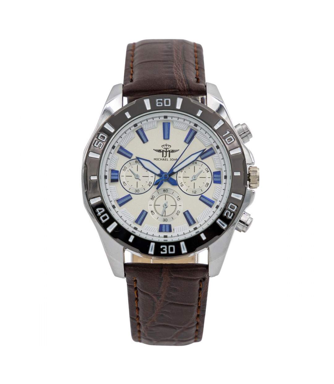 Montre Homme Marron M. JOHN