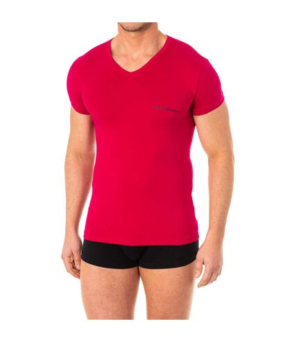 Men's short-sleeved V-neck t-shirt 110810-8P717