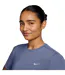 T-shirt Course À Pied Swift Femme Bleu Indigo Nike-3