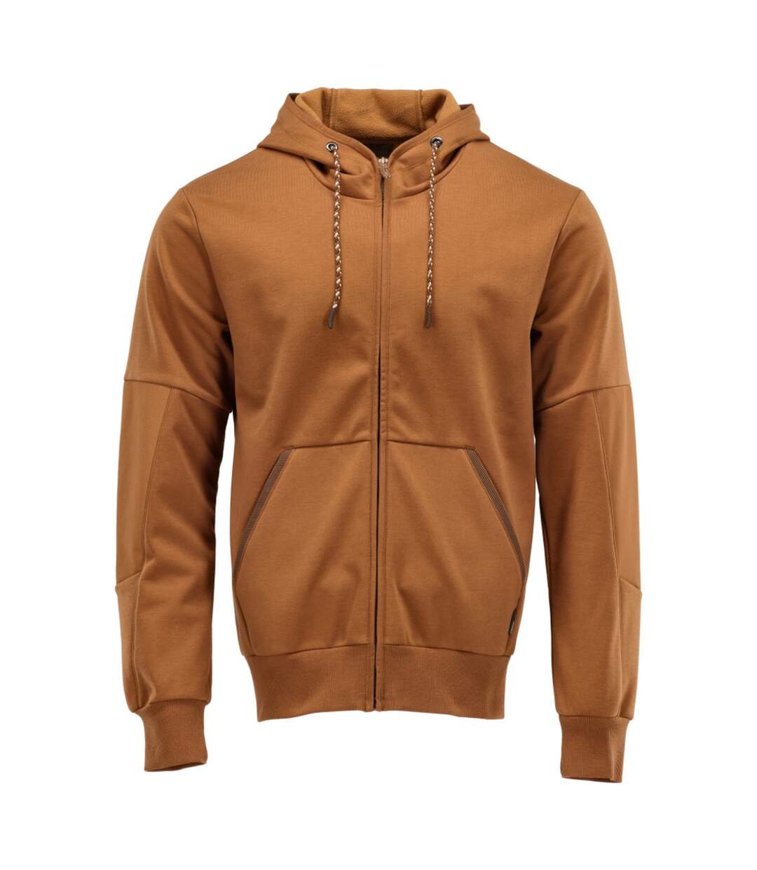 Veste À Capuche Customised Homme Marron Mascot-1