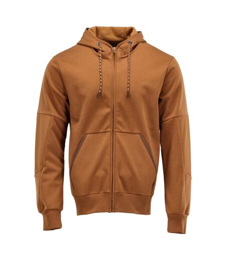 Veste À Capuche Customised Homme Marron Mascot