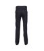 Womens/ladies flat fronted trousers navy Henbury