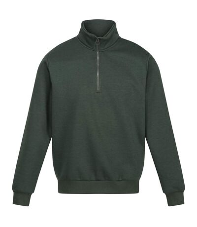 Regatta Mens Pro Quarter Zip Sweatshirt (Dark Green) - UTRG9461