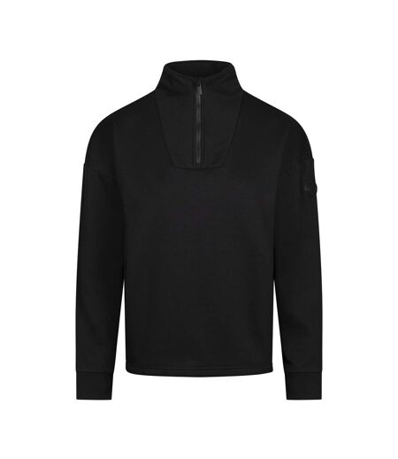 Womens/ladies Siobhan Dlx Fleece Top Black Trespass