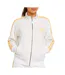 Veste blanc/jaune femme adidas crepe-1