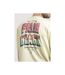 T-shirt col rond oversize pur coton NAHAMAS-3