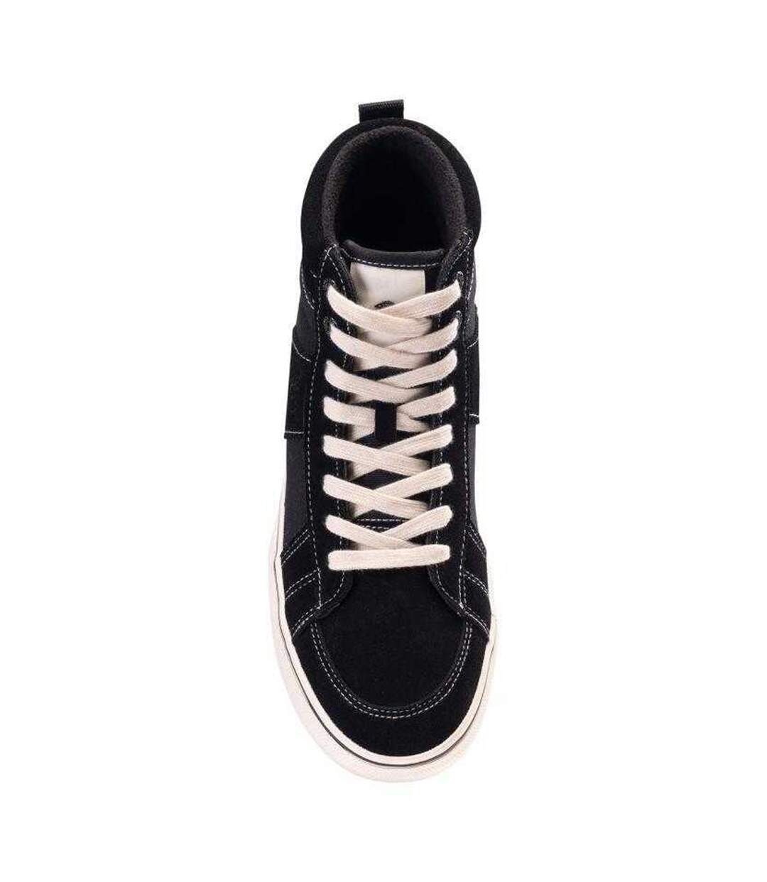 Baskets Bomer Mid Homme Noir Iguana-4