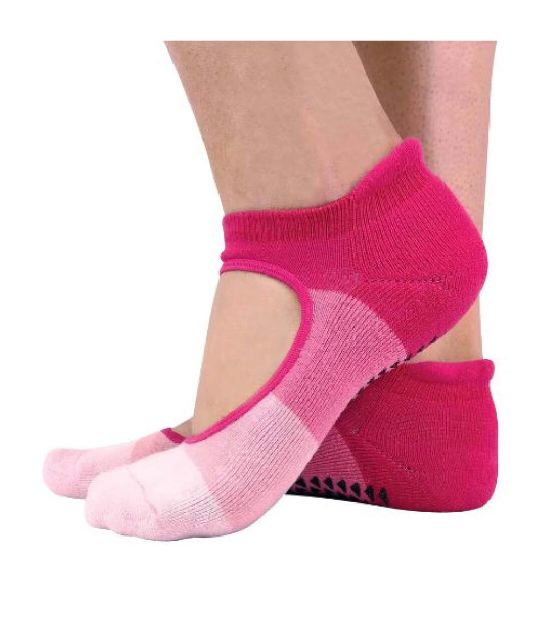 Chaussettes de Pilates Yoga Coton Antidérapantes-2