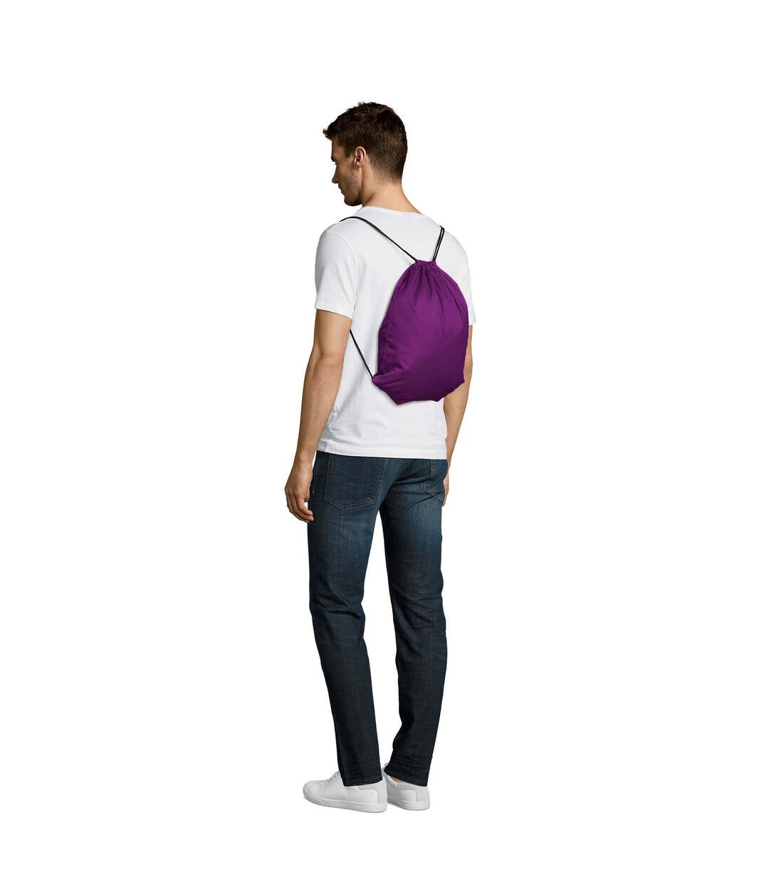 Sac de sport urban taille unique bordeaux SOLS-2