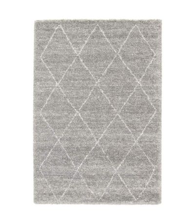 Tapis shaggy tissé motif abstrait AMORE 7