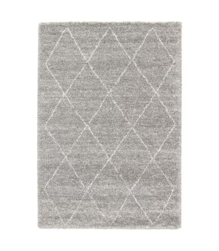 Tapis shaggy tissé motif abstrait AMORE 7