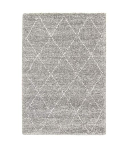 Tapis shaggy tissé motif abstrait AMORE 7