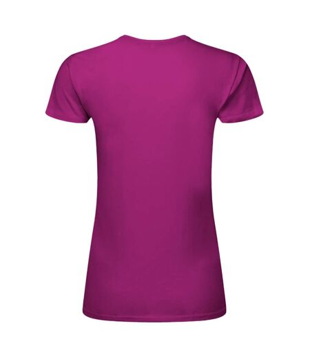T-shirt Perfect Print Femme Rose Foncé SG