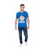 T-shirt homme bleu azur profond Xplicit