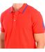 BUST Short Sleeve Polo with contrasting lapel collar 61677 man